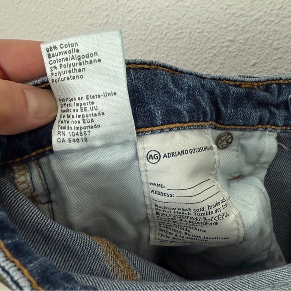 Alexa Chung for AG Premium Denim Jean Straight Leg Classic 31 - Picture 6 of 8